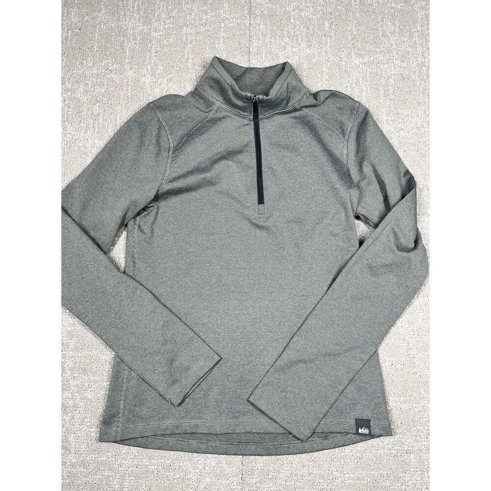 REI Co-op Kids Pull Over 1/4 Zip Active Hiking Long Sleeve Size L (14-16)